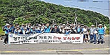 2014년도 유관기관 합동 경안천 꽃길조성 사진